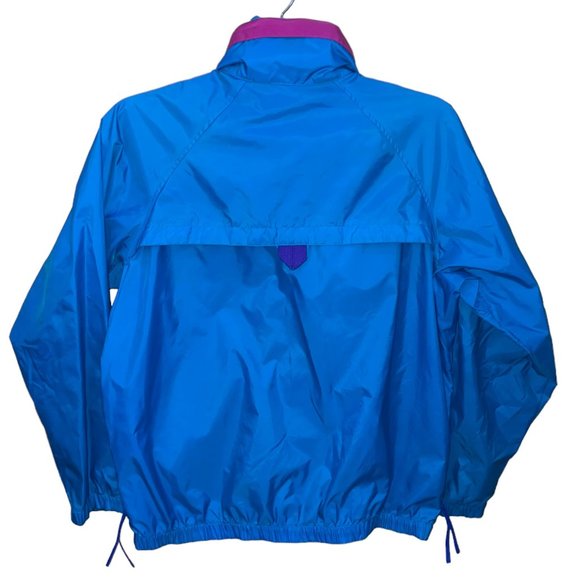 Women's Columbia Y2K Windbreaker Full Zip Jacket Blue Size‎ Large - Picture 2 of 6